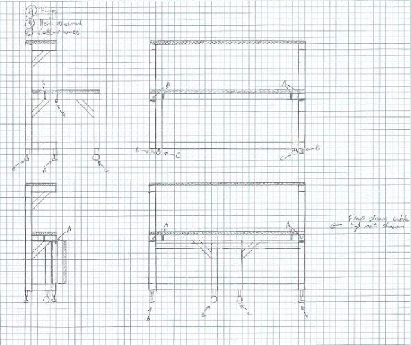 Folding Picnic Table Bench Plans